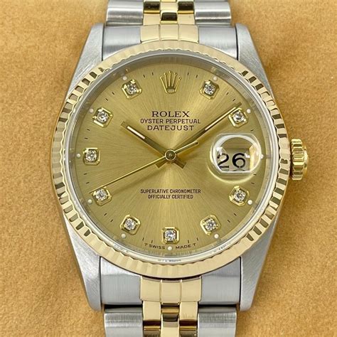 1995 rolex oyster perpetual datejust|rolex datejust 16233 diamond dial.